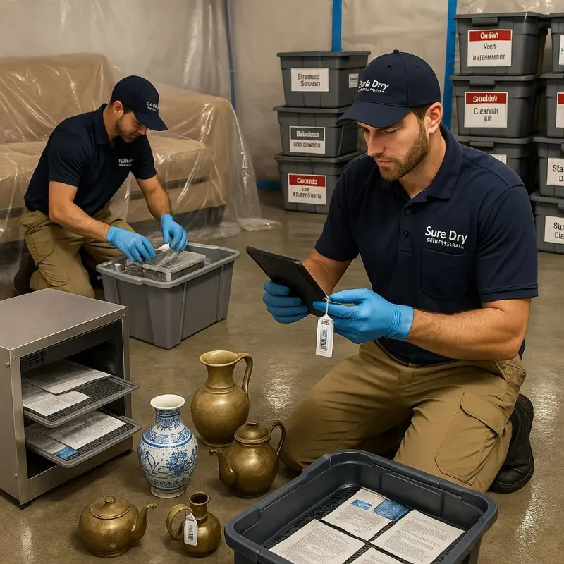 Content Protection and Restoration process in White Cloud, MI