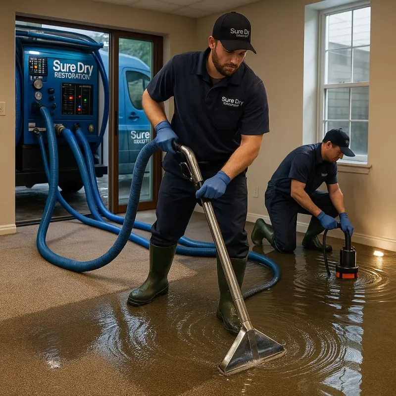 Water Extraction and Removal process in White Cloud, MI